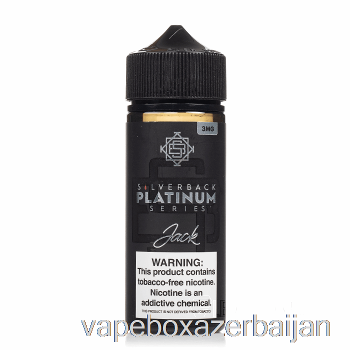 E-Juice Vape Jack - Silverback Platinum Series - 120mL 0mg